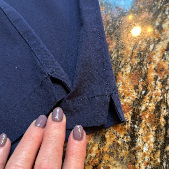 Vineyard Vines Men's Navy Stretch Flat Front Straight Leg Fairway Golf Pants - Picture 4 of 7